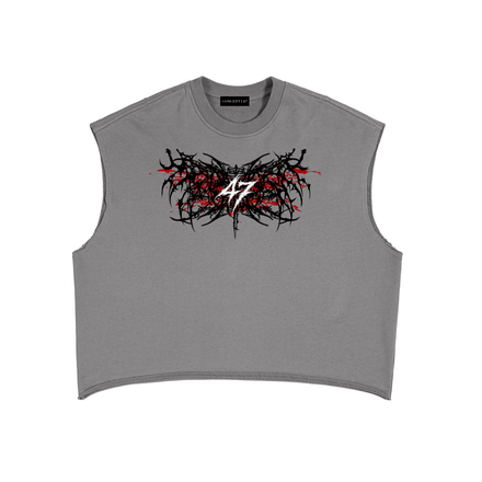 FRENCH TERRY BOXY TANK TOP