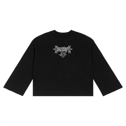WAFFLE RAW EDGE TEE